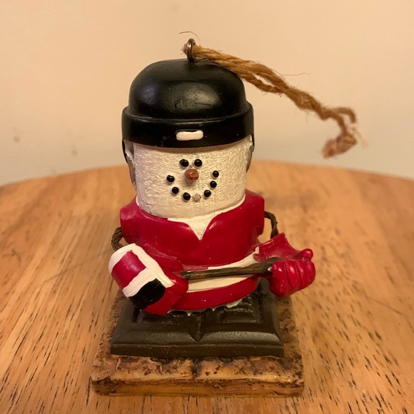 s’mores Other - S’Mores Hockey Player Ornament